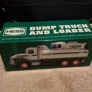 Hess collectible toy truck 2017 - dump truck and loader